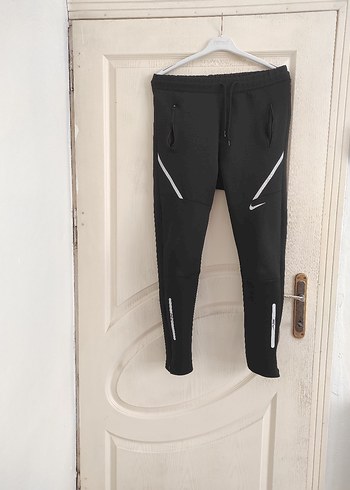 Fermuarlı Siyah Erkek Outdoor Eşofman Altı