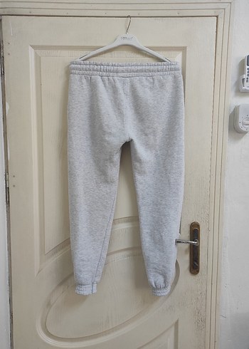 Gri Kadın kışlık Rahat Kesim Eşofman Altı - Görsel 2