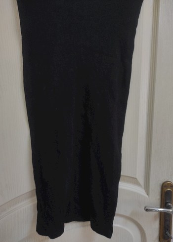 Siyah Midi Dar Kesim Kadın  Etek - Görsel 2