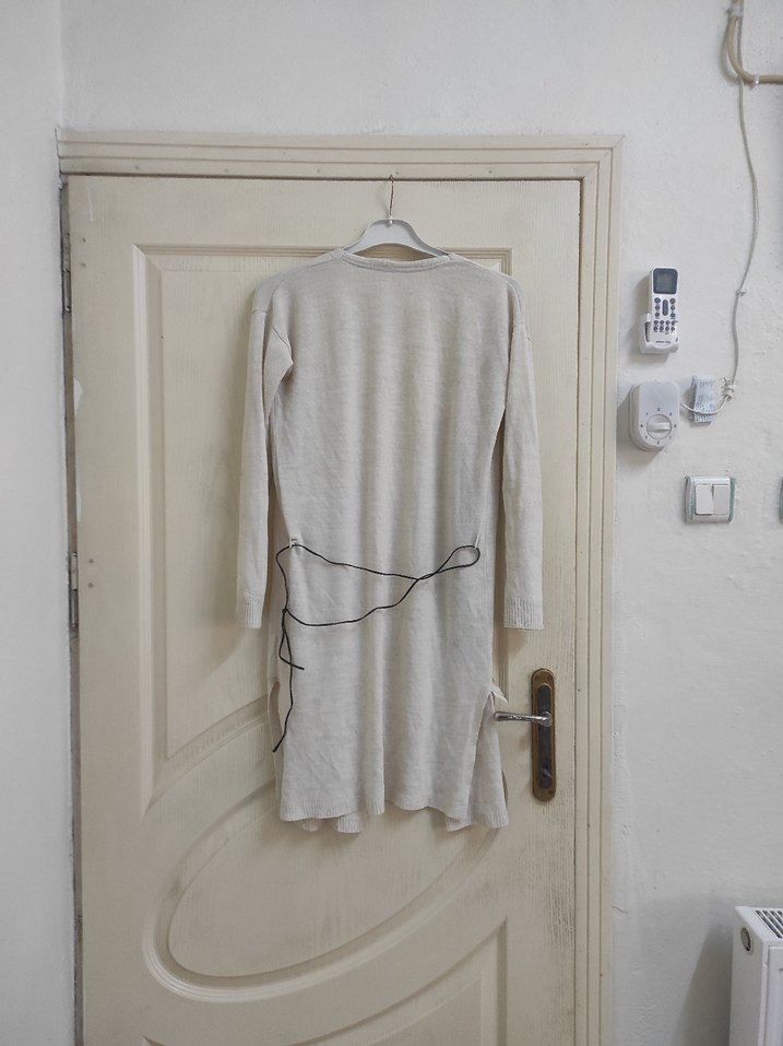 Kadın Bej  Hırka - Görsel 2