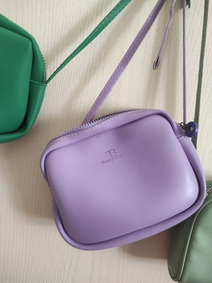 Pastel Renkli Çapraz omuz Çanta adet fiyatıdır - Görsel 3