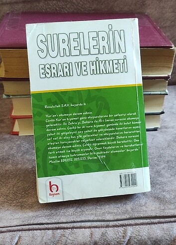  Surelerin esrarı ve hikmeti