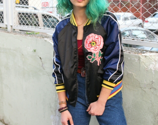 Vintage Love vintage bomber