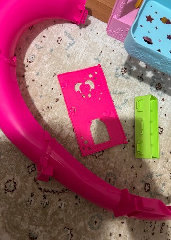 Pastel Pembe Oyuncak Ev - Görsel 10