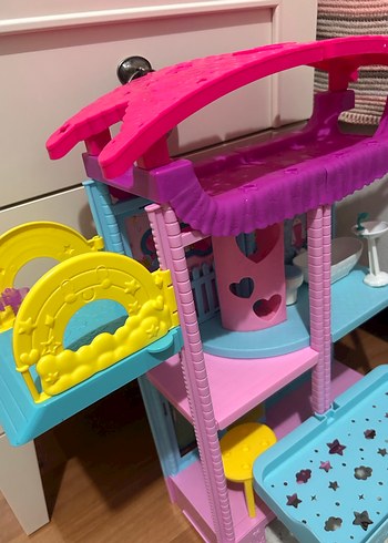 Pastel Pembe Oyuncak Ev - Görsel 6