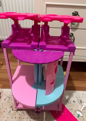 Pastel Pembe Oyuncak Ev - Görsel 3