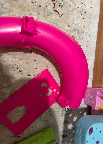 Pastel Pembe Oyuncak Ev - Görsel 5