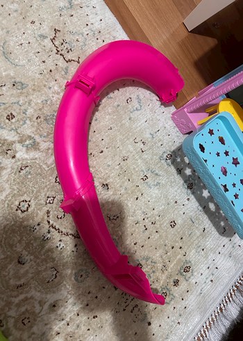 Pastel Pembe Oyuncak Ev - Görsel 9