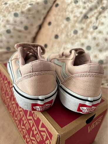 29 Beden Pembe kız çocuk Vans ayakkabı