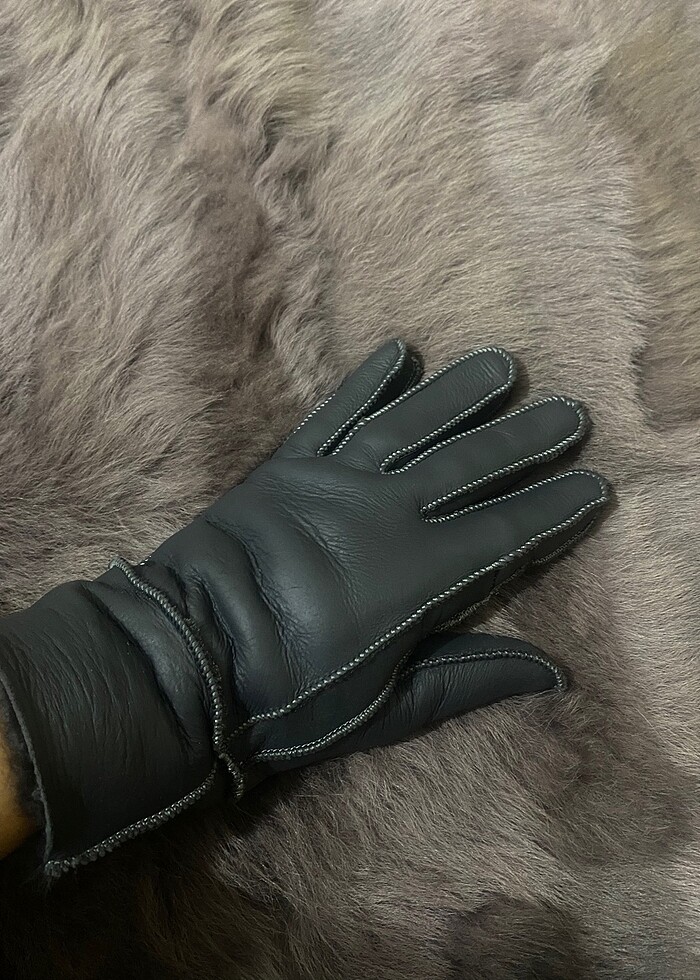 Hakiki Deri Eldiven - Görsel 3