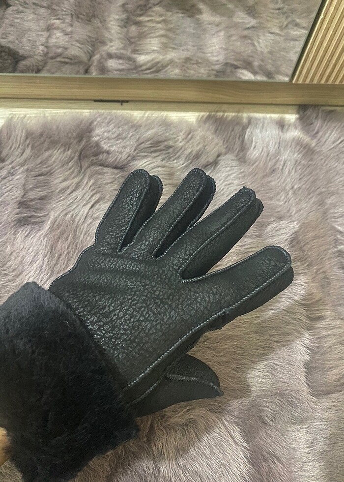 Hakiki Deri Eldiven - Görsel 4