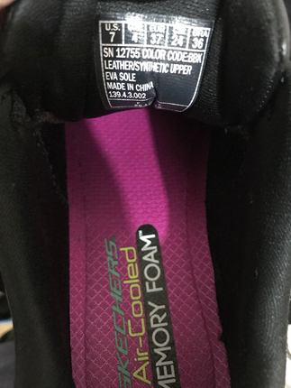 37 Beden Skechers 37 Deri orijinal