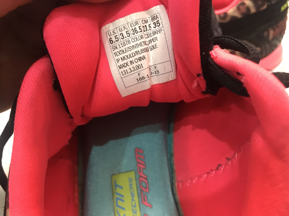 36 Beden SKECHERS 36.5 Leopar