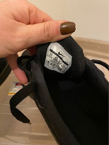 Nike siyah spor ayakkabı - Görsel 6