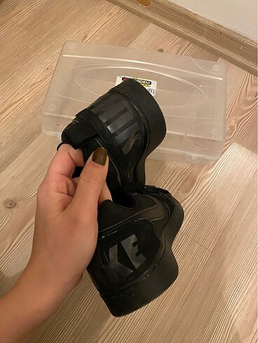 Nike siyah spor ayakkabı - Görsel 4