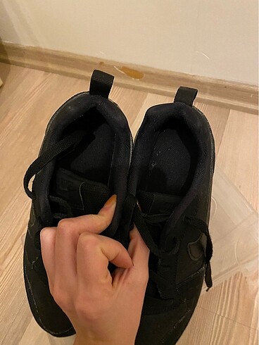 Nike siyah spor ayakkabı - Görsel 3