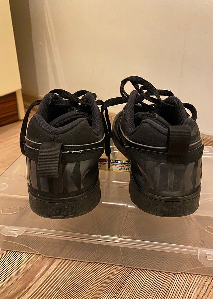 Nike siyah spor ayakkabı - Görsel 5