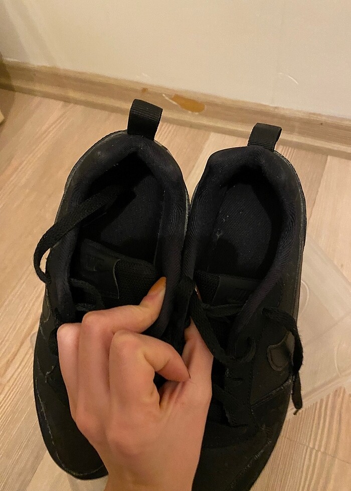 Nike siyah spor ayakkabı - Görsel 3
