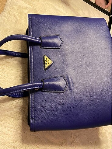 Prada lacivert çanta - Görsel 2