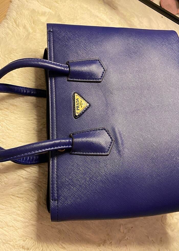 Prada lacivert çanta - Görsel 2