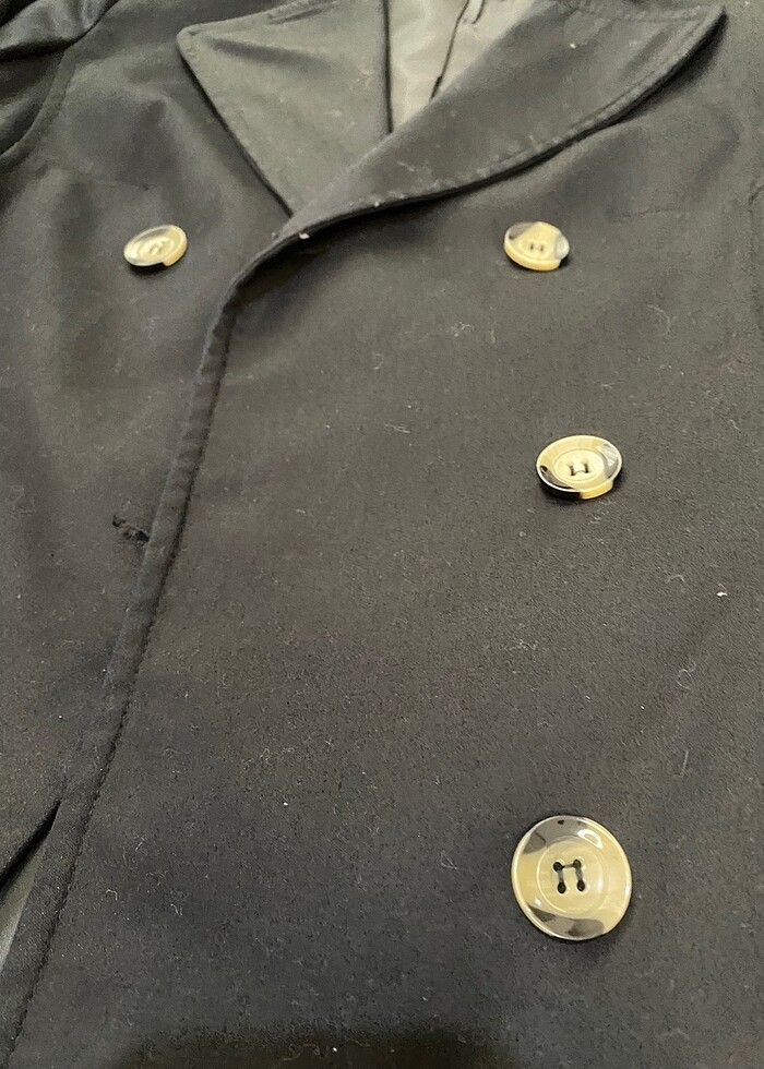 Koton siyah trençkot - Görsel 2