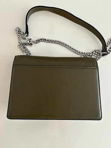 Matmazel haki omuz çantası - Görsel 5