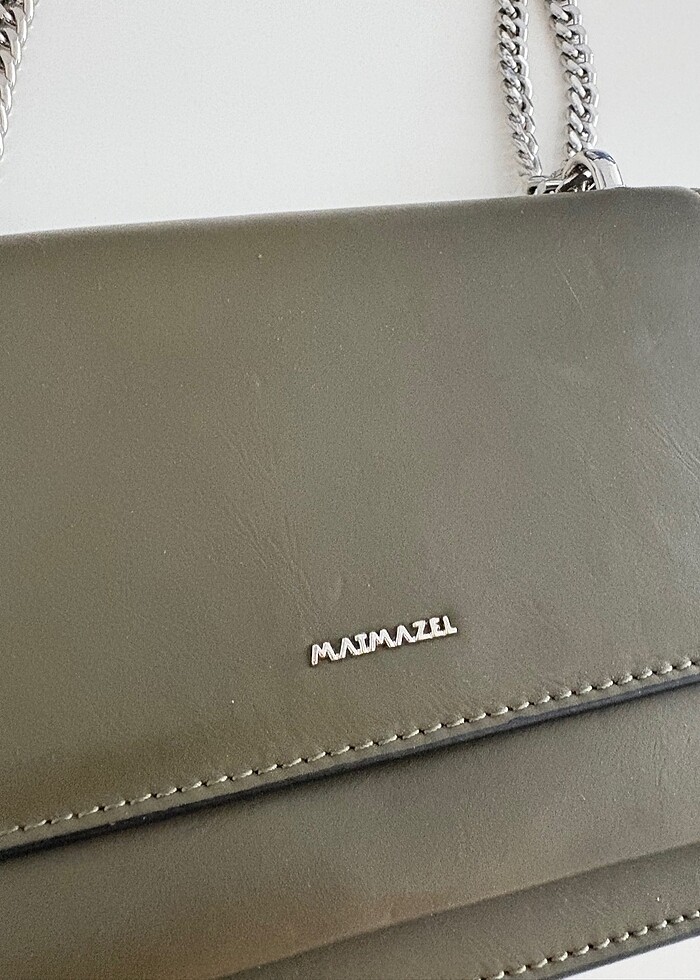 Matmazel haki omuz çantası - Görsel 2