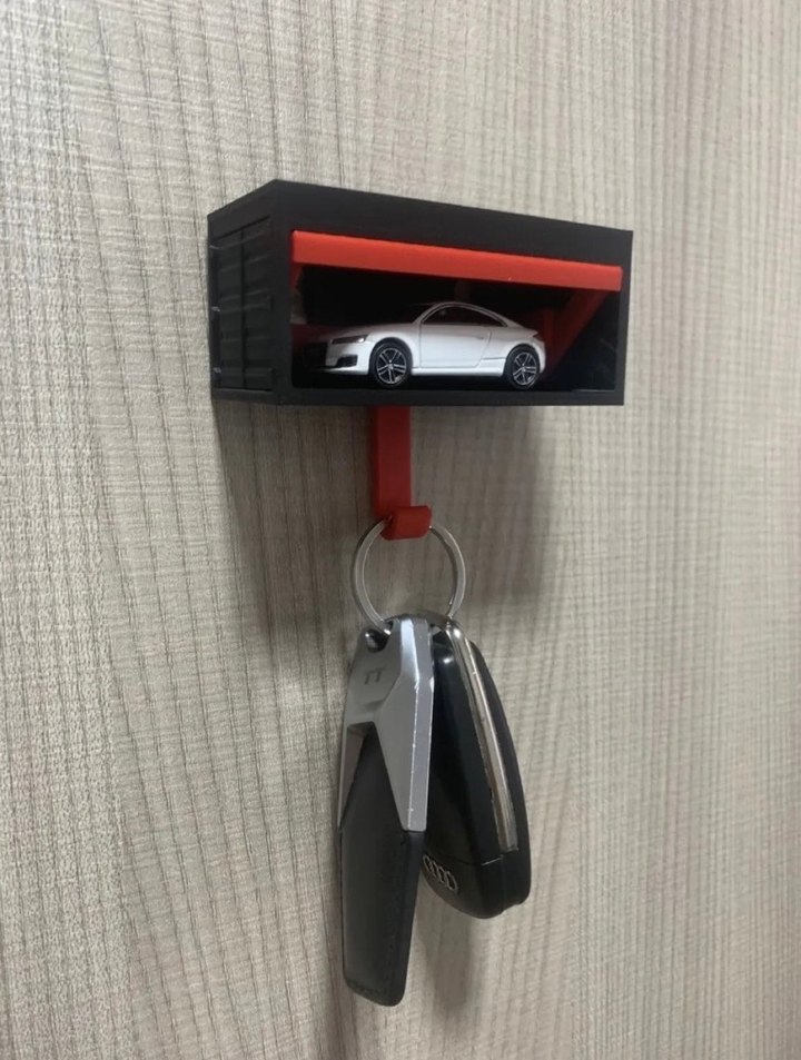 Siyah Telefon Tutucu ve Anahtarlık - Görsel 2