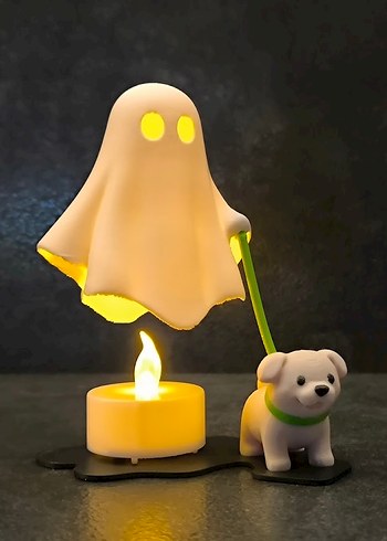 Sevimli Hayalet ve Köpek Mumluk - Görsel 6