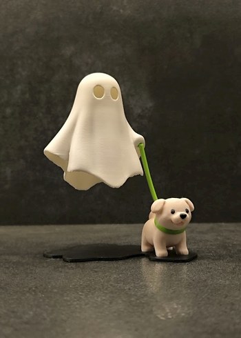 Sevimli Hayalet ve Köpek Mumluk - Görsel 2