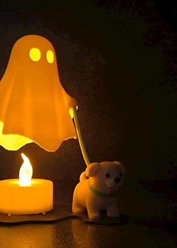 Sevimli Hayalet ve Köpek Mumluk - Görsel 5