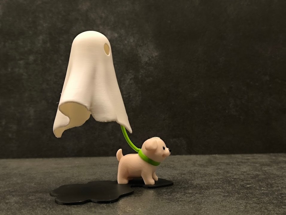 Sevimli Hayalet ve Köpek Mumluk - Görsel 4