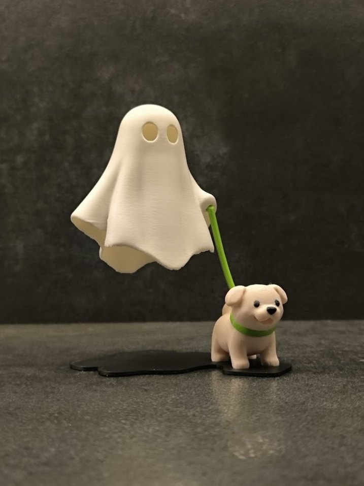 Sevimli Hayalet ve Köpek Mumluk - Görsel 2