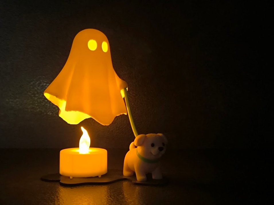 Sevimli Hayalet ve Köpek Mumluk - Görsel 5