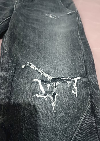 Gri havuç Kesim Kadın Denim Pantolon - Görsel 3