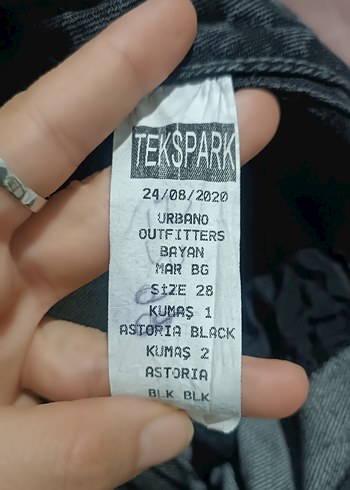 Gri havuç Kesim Kadın Denim Pantolon - Görsel 5