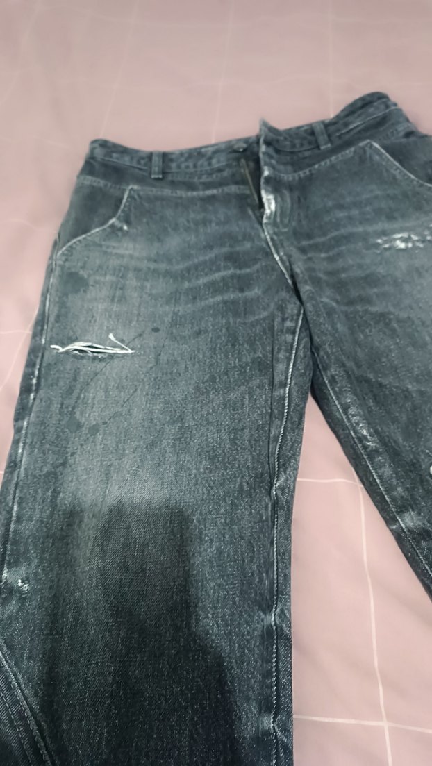 Gri havuç Kesim Kadın Denim Pantolon - Görsel 4