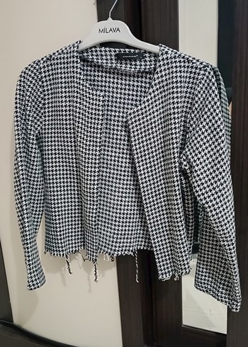 Crop ceket - Görsel 2