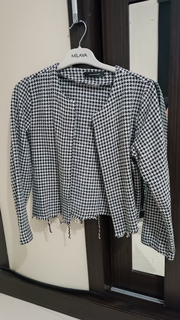 Crop ceket - Görsel 2