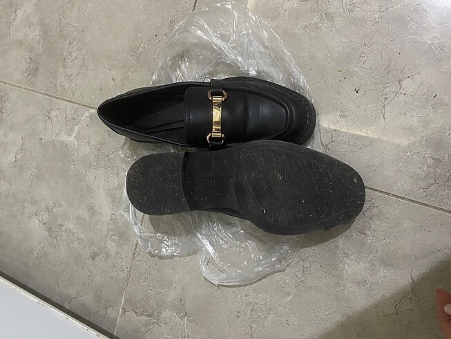 36 Beden siyah Renk Loafer makosen ayakkabı