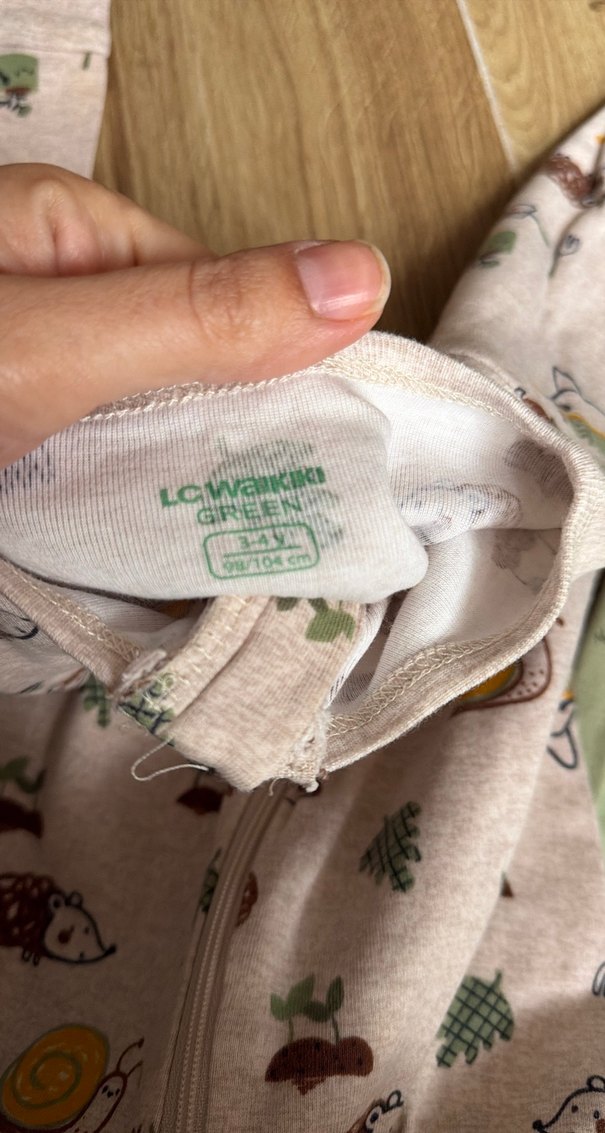 Lcw ırganik tulum 3-4 yaş sıfır - Görsel 3