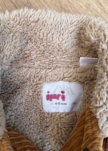 Çocuk Süet Ceket içi kürklü - Görsel 2