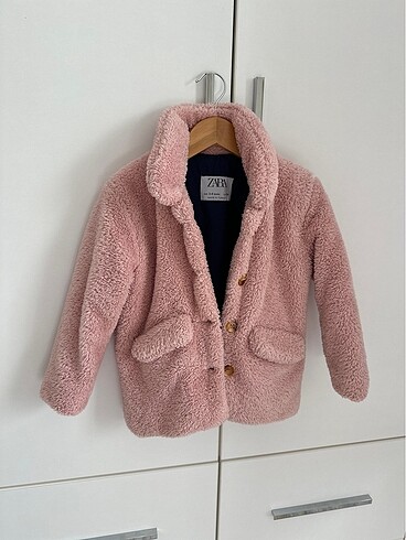 Zara Kız Çocuk Peluş Mont