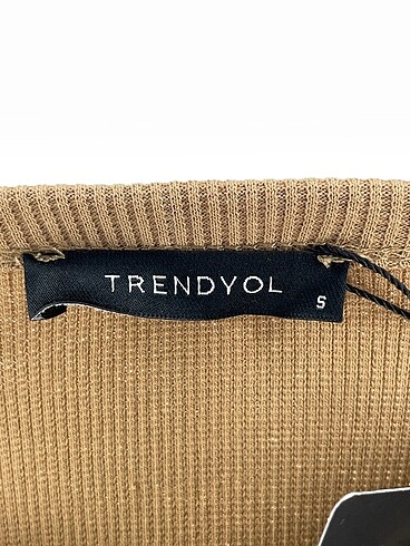 s Beden kahverengi Renk Trendyol & Milla Uzun Elbise %70 İndirimli.