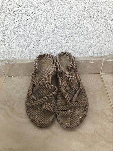 Hasır Bayan Sandalet