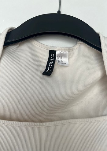 H&M Bej Kolsuz Kadın Bluz