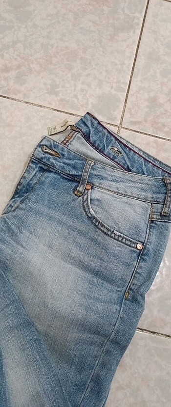 Mango Mango kadın jean normal bel pantolon
