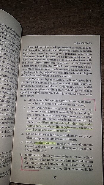  Beden Renk YAHUDILIK TARIHI