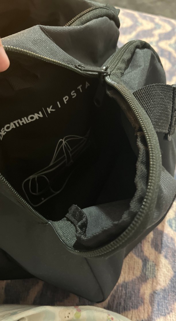 Siyah Erkek Spor Çantası Tokalı - Görsel 4