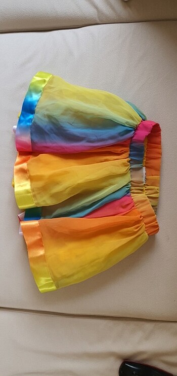 LC Waikiki LC WAİKİKİ Kız Çocuk Renkli Tütü 6-7 Yaş 116-122 cm